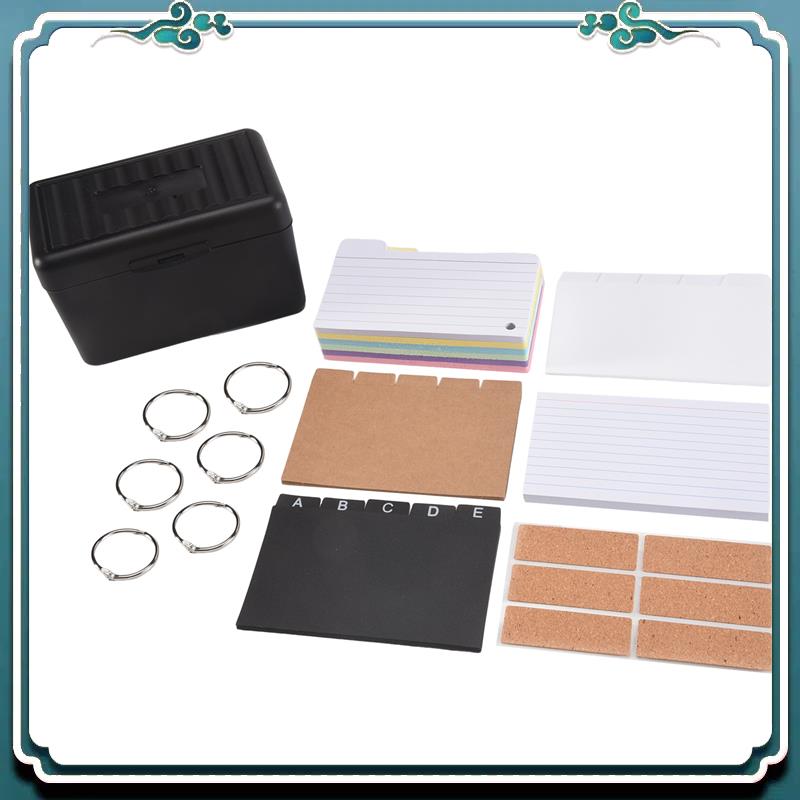 Card Index Box - Dizin Kartı Tutucu Seti, 230 Çeşitli
