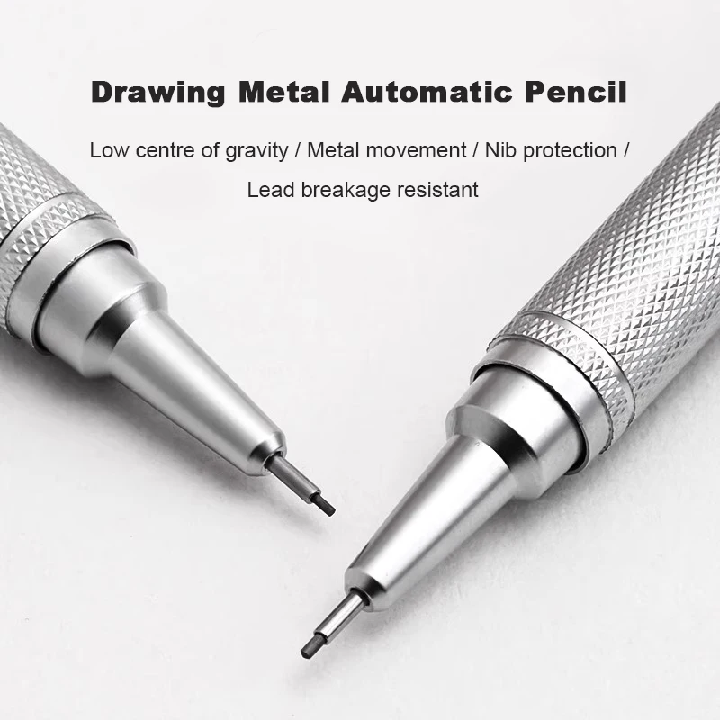 Mechanical Pencil 0.3 - Düşük Ağırlık Merkezi Metal Mekanik Kurşun