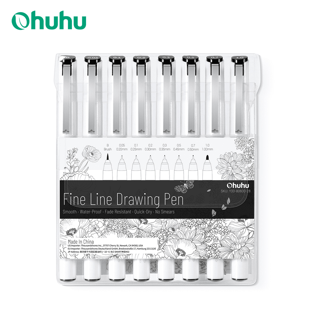 Correction Pen Fine - Ohuhu Mikro Kalem Fineliner Çizim Kalemleri