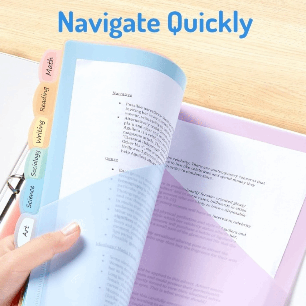 Şeffaf Dayanıklı Klasör Bölücü - Tab Divider A4 incelemesi ve fiyatı
