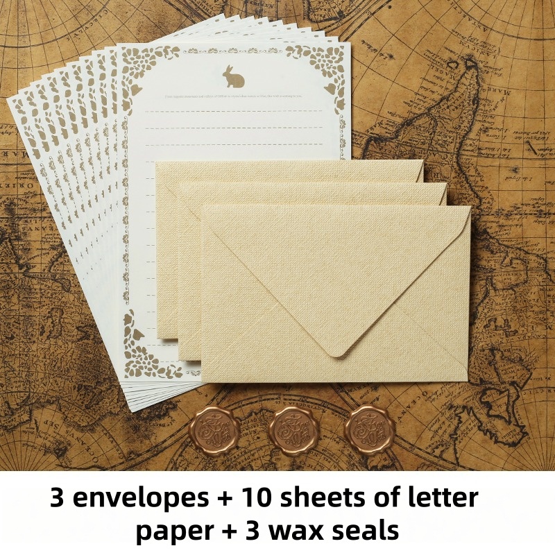 16 adet Vintage keten zarflar  - Wax Seal Stamp Set incelemesi ve fiyatı