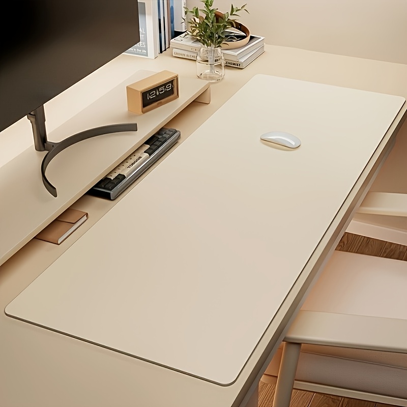 1 adet büyük PU deri fare altl - Leather Desk Pad incelemesi ve fiyatı