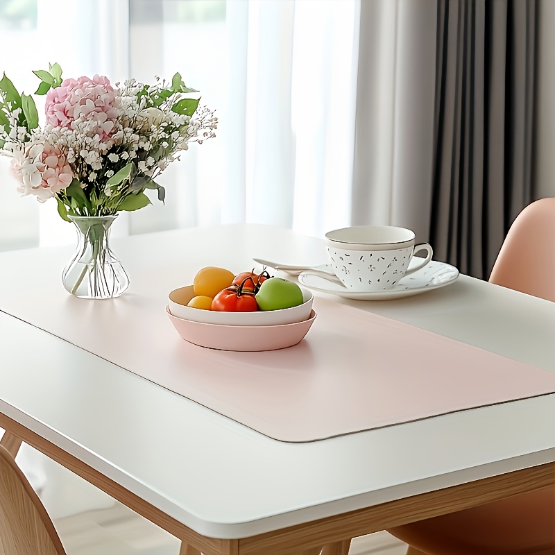 1 adet büyük PU deri fare altl - Leather Desk Pad incelemesi ve fiyatı