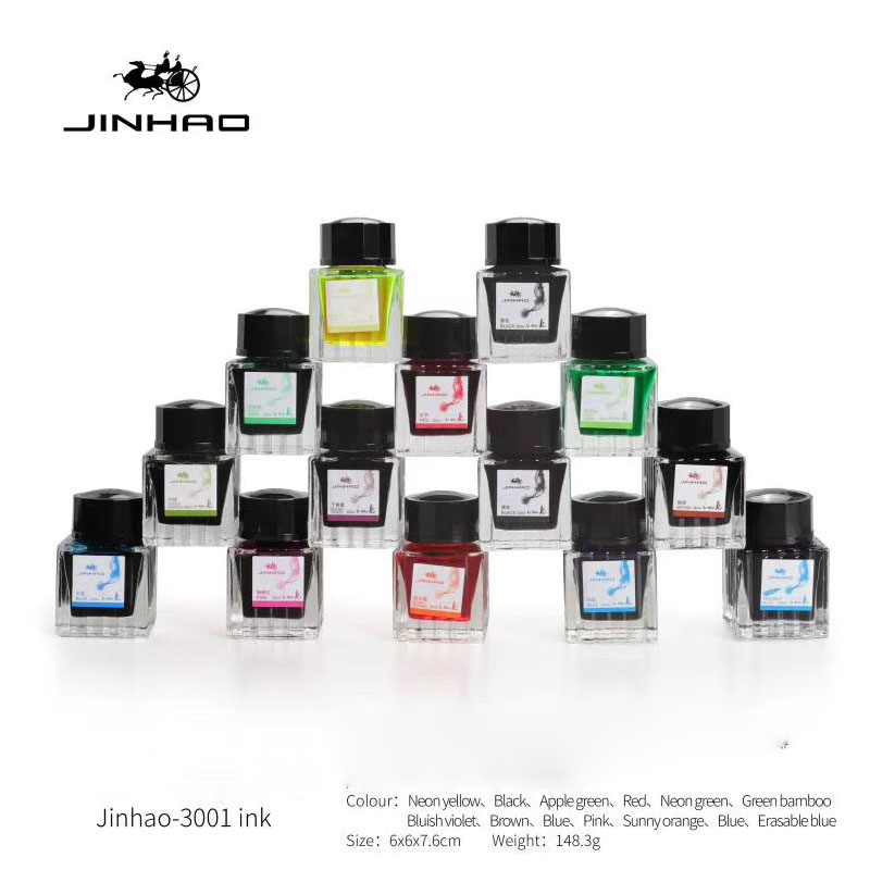 JINHAO 30 ml dolma kalem mürek - Fountain Pen Bottled Ink incelemesi ve fiyatı