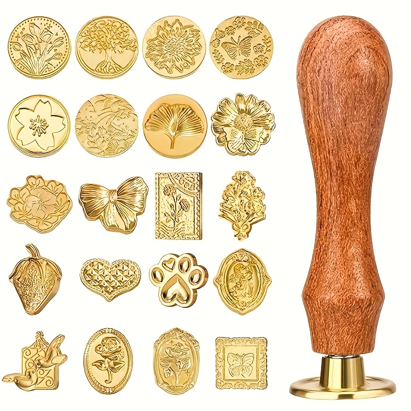 21 parçalı çeşitli stillerde b - Wax Seal Stamp Set incelemesi ve fiyatı