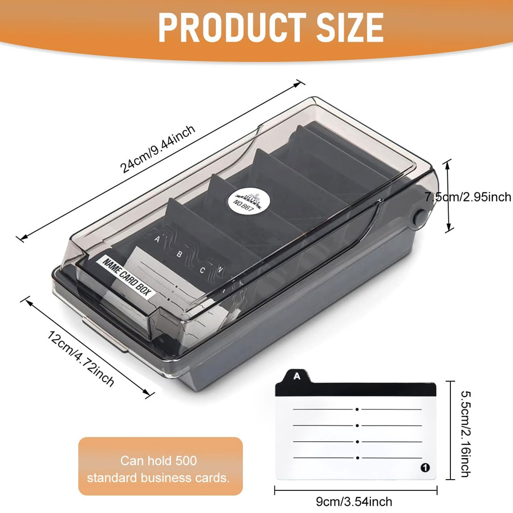 Masaüstü Kartvizit Kutusu, Büy - Card Index Box incelemesi ve fiyatı