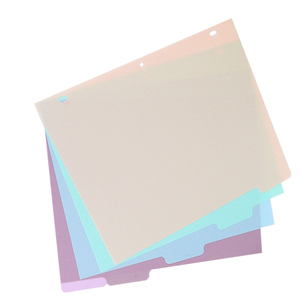 1 Set A4 Buzlu PP Çok Bölmeli  - Tab Divider A4 incelemesi ve fiyatı
