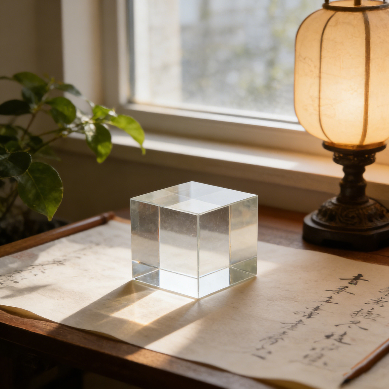 Kare Kristal Kağıt Ağırlığı Şe - Book Weight Glass incelemesi ve fiyatı