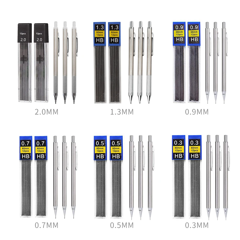 Tam Metal Mekanik Kurşun Kalem - Mechanical Pencil 0.3 incelemesi ve fiyatı