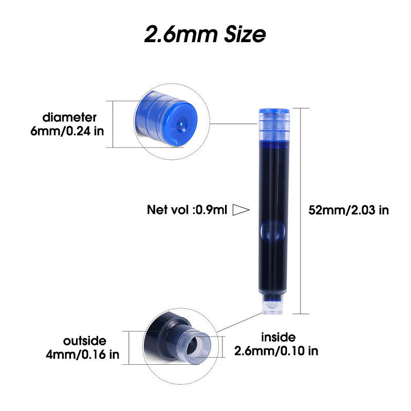 50 adet dolma kalem mürekkep k - Fountain Pen Bottled Ink incelemesi ve fiyatı