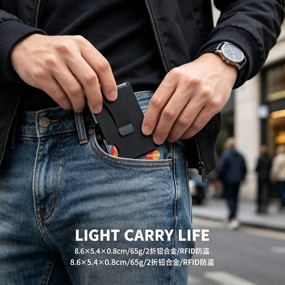 Alüminyum Alaşımlı RFID Engell - Index Card Holder incelemesi ve fiyatı