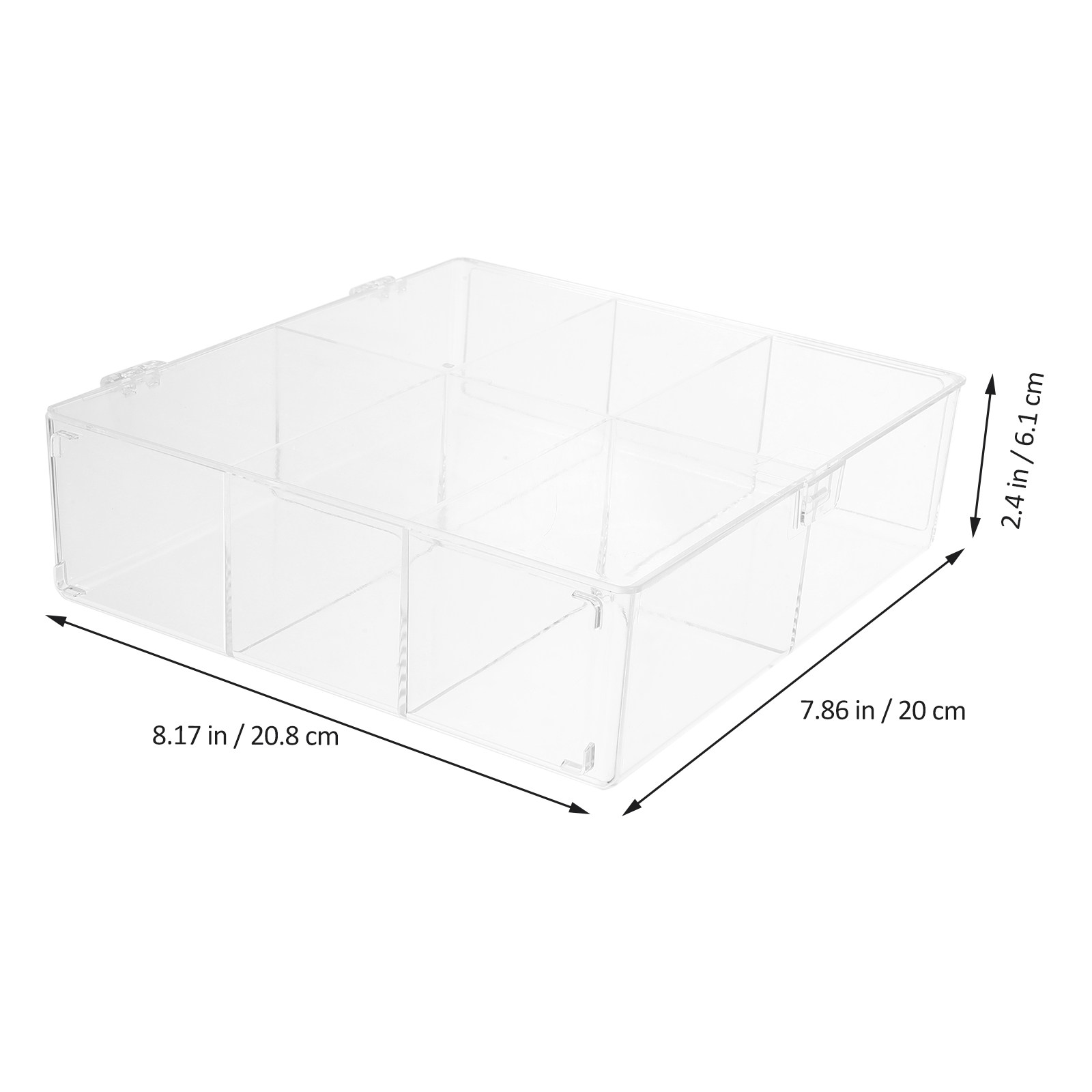 Şeffaf Çok Amaçlı Plastik Sakl - Card Index Box incelemesi ve fiyatı